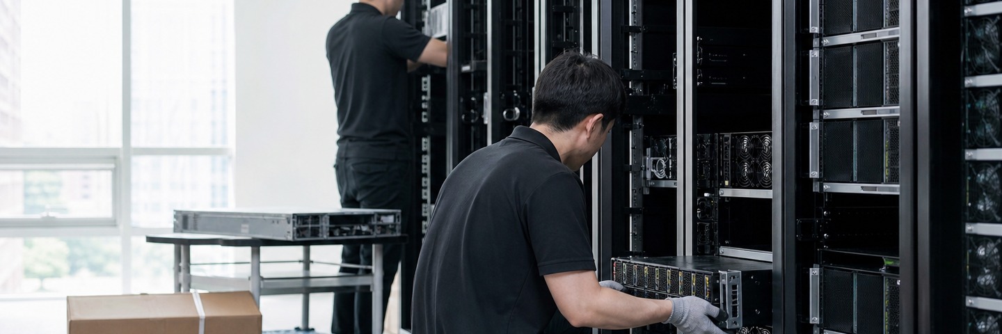 On-Premise AI 인프라 — GPU 서버 랙 구축